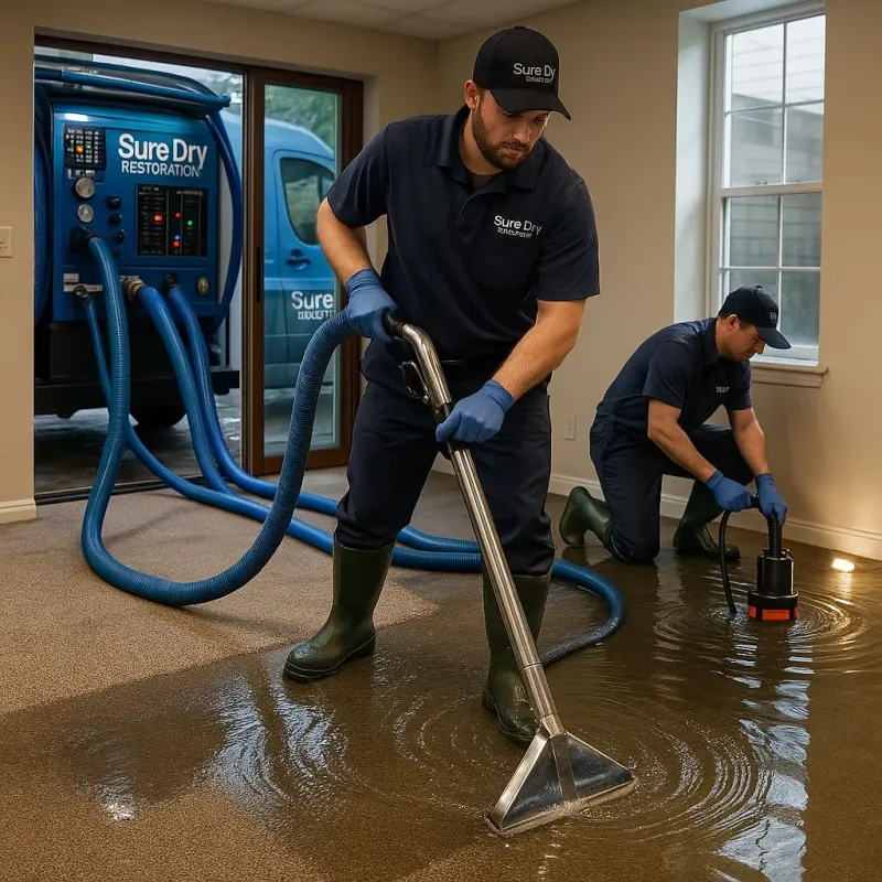 Water Extraction and Removal process in New Chicago, IN